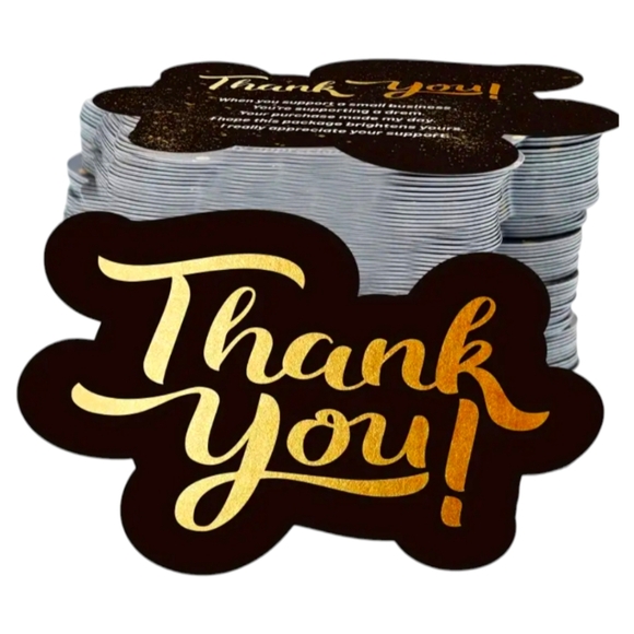 Other - Buy Now! New Double Sided Thank You Cards for Small Business (50 count)